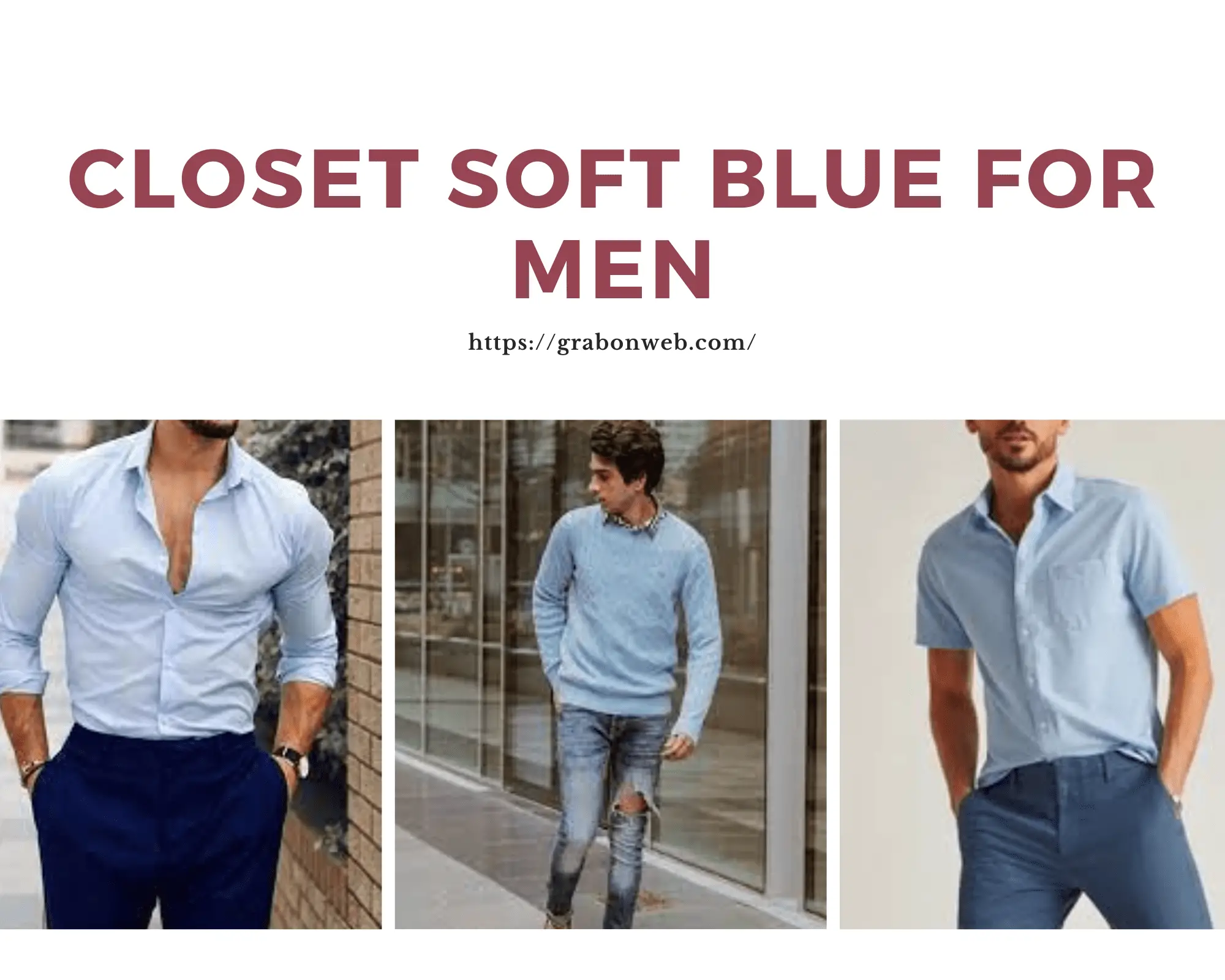 soft blue clothing for mens in 2022