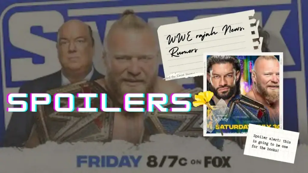 WWE rajah News, Rumors 